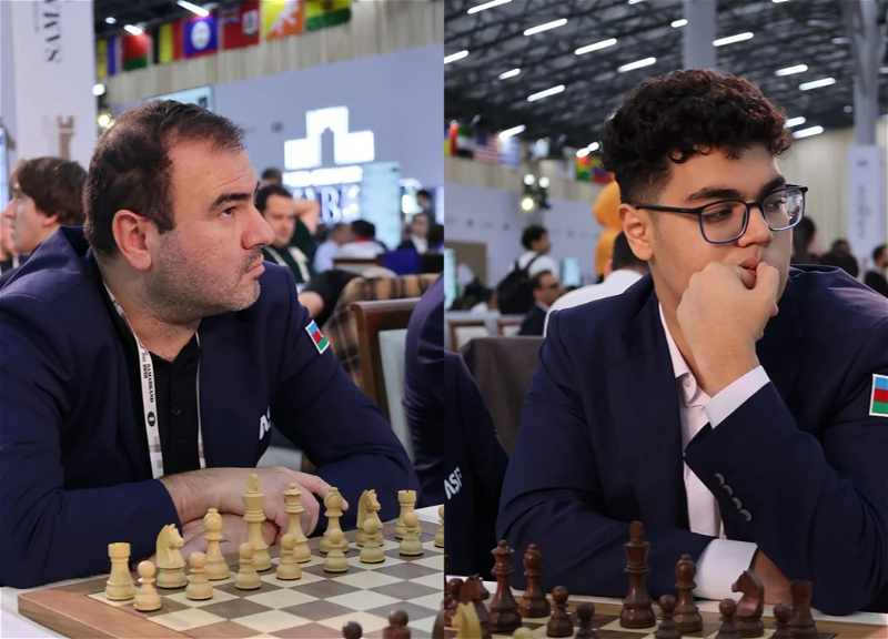 Azerbaijan's national teams win in round II of the World Chess Olympiad