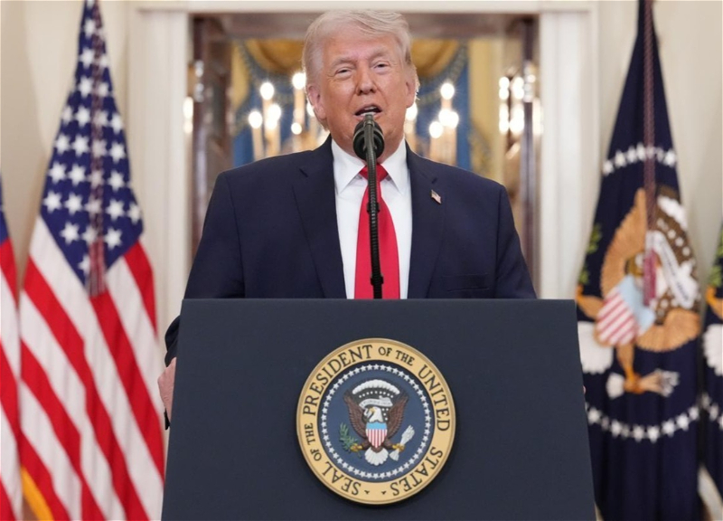 Trump: President of Azerbaijan noted the U.S. role in settling the conflict with Armenia