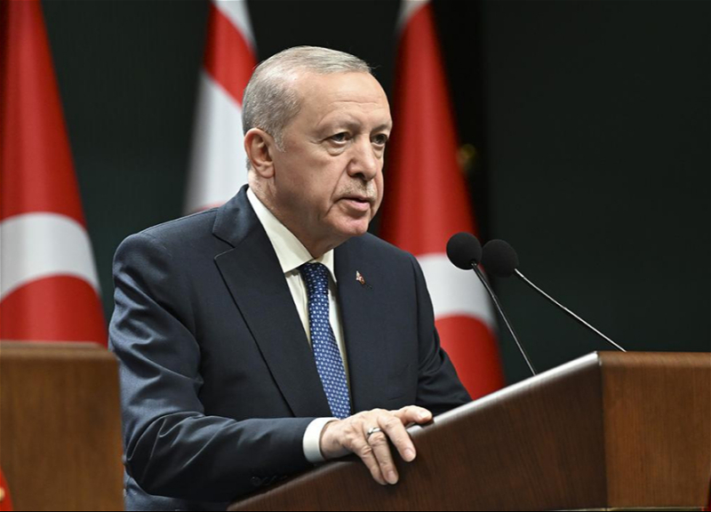 Erdogan: We support the peace process between Baku and Yerevan