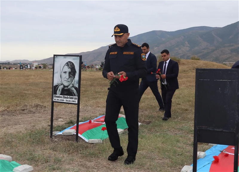 Memory of martyrs honored in Khojaly - PHOTO