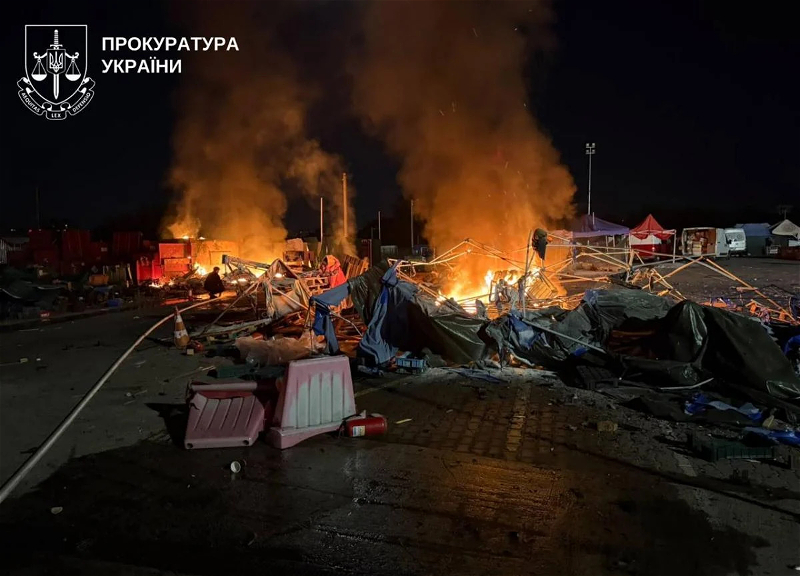 Two people killed and 10 wounded in Russian strike on the "Stolychnyi" market near Kyiv - PHOTO