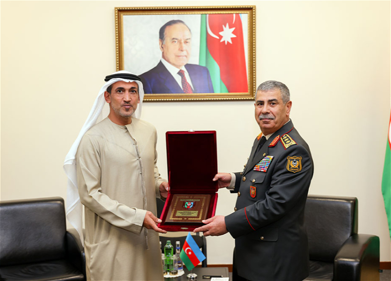 Azerbaijan and the UAE discussed the development of military cooperation