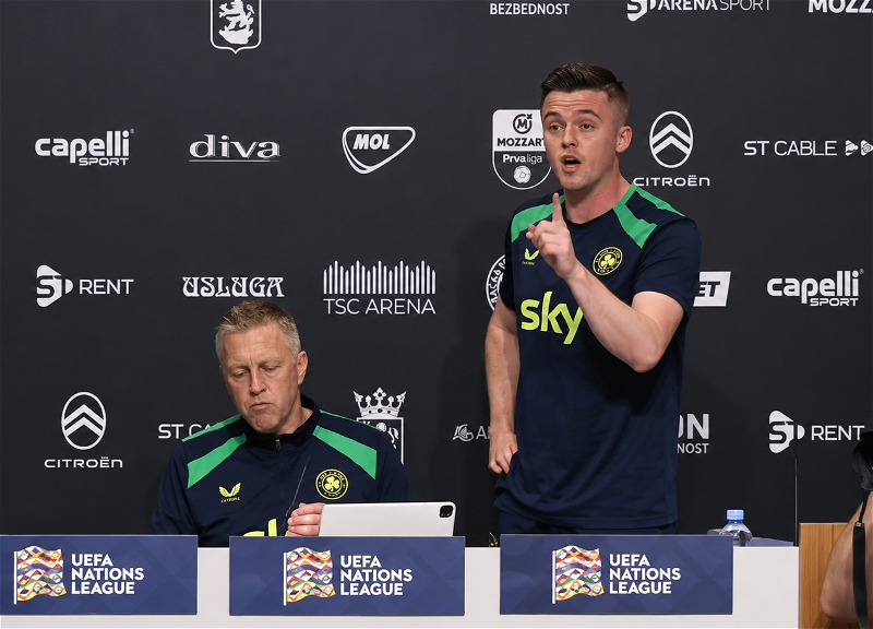Israeli journalists disrupt Ireland national team press conference ahead of Nations League match