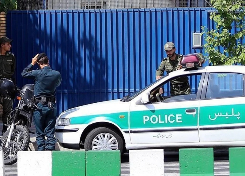 Attack on police officers in Iran - PHOTO