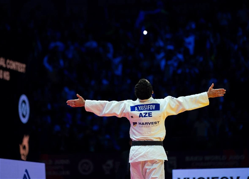 Azerbaijan takes second place in the medal standings at the World Judo Championships in Baku