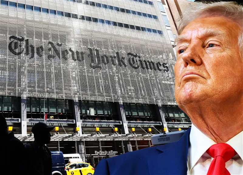 "Third-rate reporters": Trump predicts the closure of The New York Times, calling that day "great"