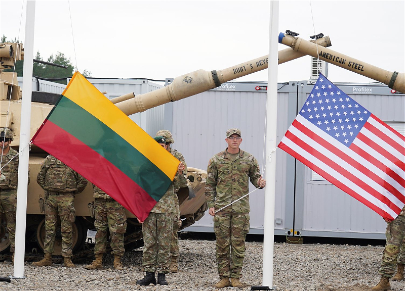 Lithuania declares readiness to host a U.S. military base on a permanent basis