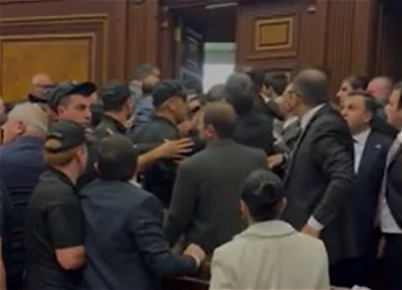 Second Round: Another Brawl Breaks Out in Armenian Parliament - VIDEO - UPDATED