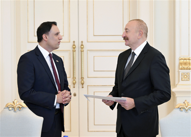 President Ilham Aliyev receives UK Minister of State for Trade - PHOTO