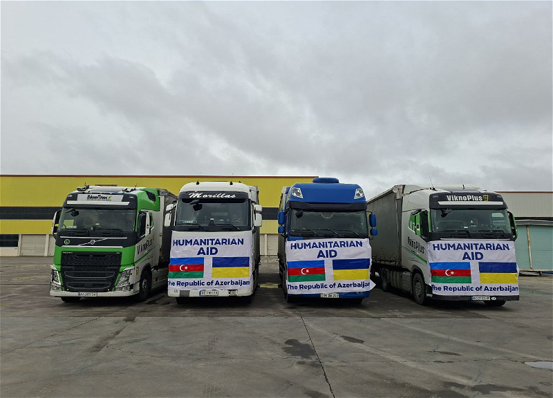 Azerbaijan has sent Ukraine another humanitarian cargo with electrical equipment