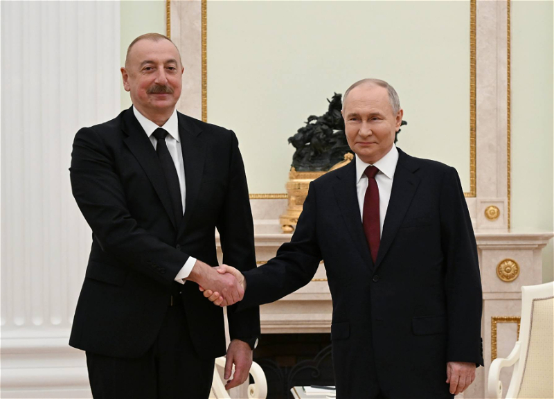 Ilham Aliyev congratulated Vladimir Putin on his birthday