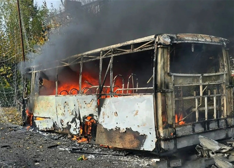 Rusiyanın Ukraynada avtobus dayanacağına hücumunda 33 nəfər ölüb