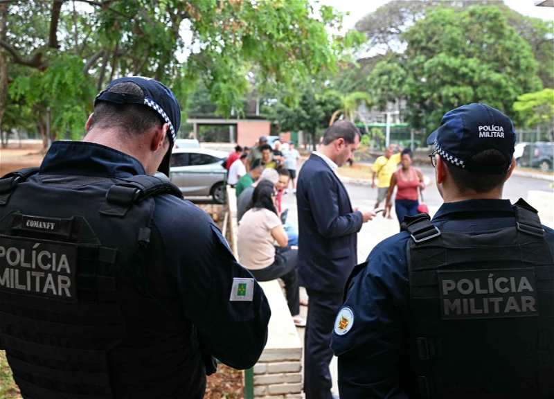In Brazil, police rescued 13 children from a seized day care center, the attacker was killed