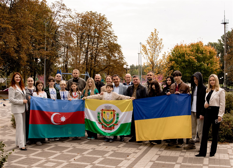 Another group of Ukrainian children arrives in Baku for rehabilitation