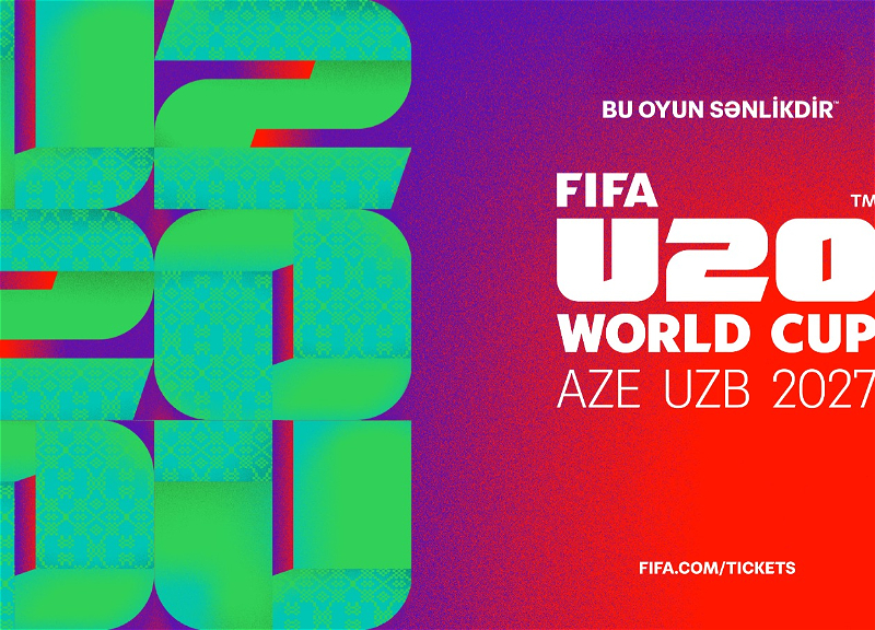 FIFA unveils official brand of the 2027 World Cup, which will be held in Azerbaijan and Uzbekistan
