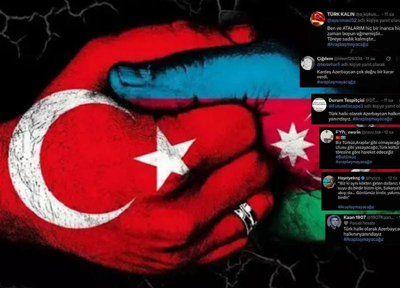 Another wave of support from the people of Turkey: We are together with Azerbaijan - PHOTO