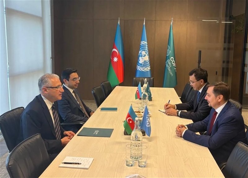 Azerbaijan and the UN discussed measures to draw attention to the shrinking of the Caspian Sea