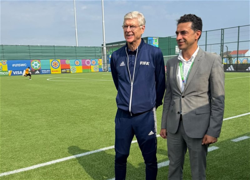 Arsène Wenger is already in Baku