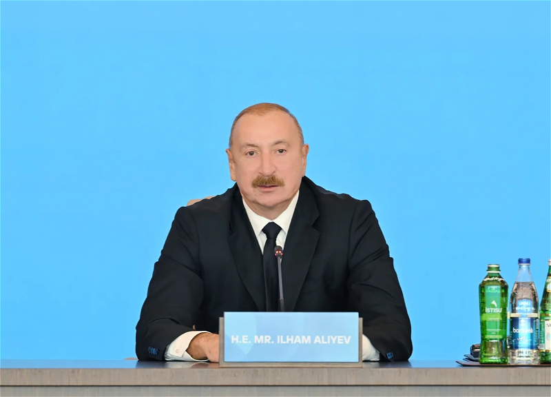 İlham Əliyev: Azərbaycan sabitlik adasıdır