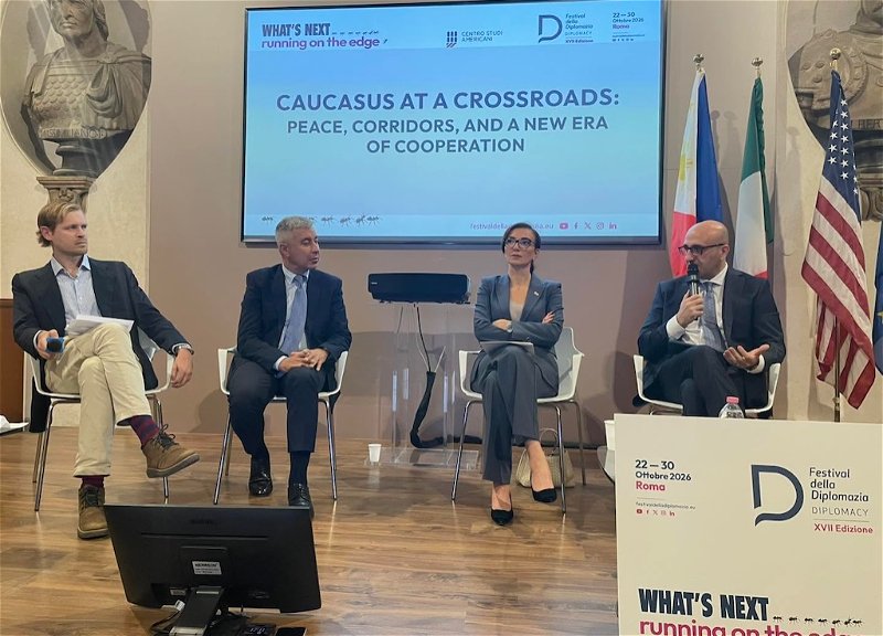 Ambassadors of Azerbaijan, Armenia and Georgia discuss peace and transport corridors in Italy
