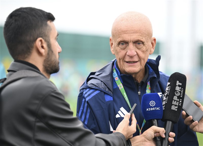 Pierluigi Collina: A magnificent sports complex has been built in Baku