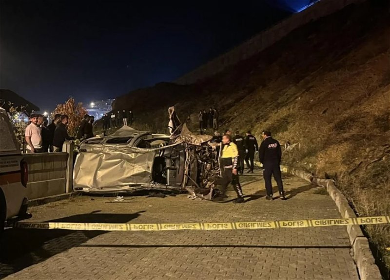 Two people killed in a traffic accident in Turkey's Erzurum
