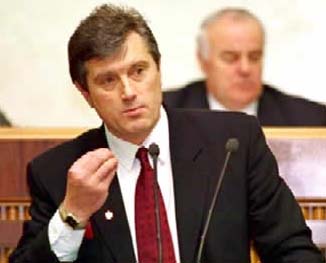 Ющенко предъявил требования Раде и правительству