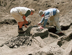 Исследованы археологические памятники по маршруту BTC и BTE