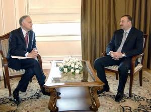 Президент Азербайджана принял губернатора Курганской области России