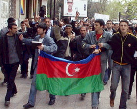 «Путь Азербайджана» провел  акцию протеста в  Агджабединском районе