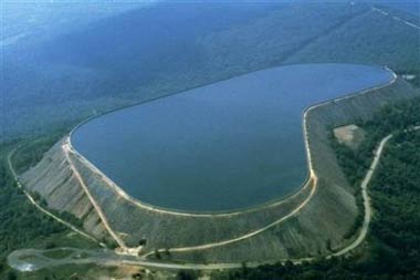 Уровень воды в водохранилищах Азербайджана понизился