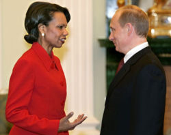 Райс и Путин провели переговоры в Москве