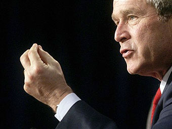 Джордж Буш просит Россию не бояться