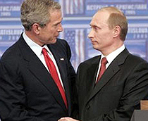 20-я встреча Путина и Буша: нежданно скорый провал