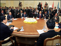 Заседание саммита ШОС в Киргизии завершено