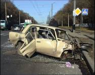 В Азизбековском районе в аварии погиб водитель