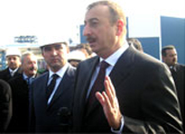 Завершился визит президента Азербайджана в южный регион страны