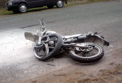 В Балакенском районе перевернулся мотоцикл