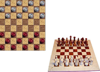 Шашки и шахматы объединяются