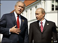Путин и Буш решили судьбу иранского досье