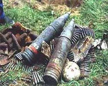 В Гяндже обнаружен очередной склад боеприпасов
