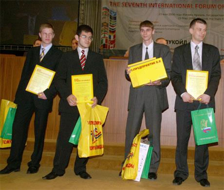 Международная награда азербайджанского студента