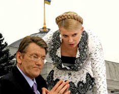 Ющенко защитился от Тимошенко