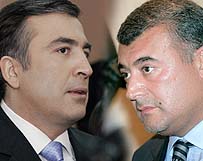 Разрыв между Саакашвили и Гачечиладзе сократился