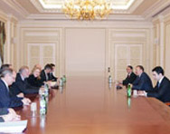 Президент Азербайджана принял делегацию «Тройки» Европейского Союза