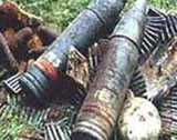 В Агстафе и Шеки обнаружен арсенал оружия и боеприпасов