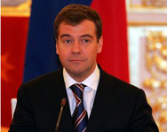 В ближайшее время избранный президентом России Медведев посетит Азербайджан