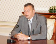 Президент Азербайджана принял президентов Международной и Российской Теннисных Федераций