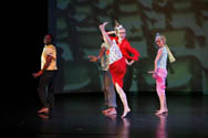 Американская труппа «Battery dance company» дала мастер-класс по современному танцу