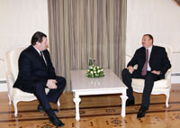 Президент Азербайджана принял президента Международной Федерации «Универсальный Бой»